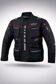 Zik Gears Premium Motorcycle Riding Jacket All Weather Protective Touring Jacket
