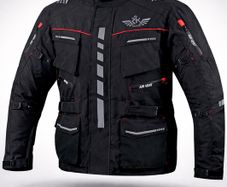 Zik Gears Premium Motorcycle Riding Jacket All Weather Protective Touring Jacket
