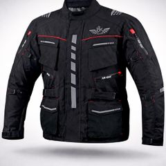 Zik Gears Premium Motorcycle Riding Jacket All Weather Protective Touring Jacket