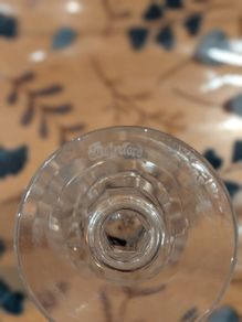 Waterford crystal decanter and sherry glasses