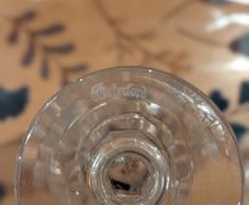 Waterford crystal decanter and sherry glasses