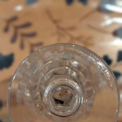Waterford crystal decanter and sherry glasses