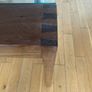 Wood and glass dining table Image 8