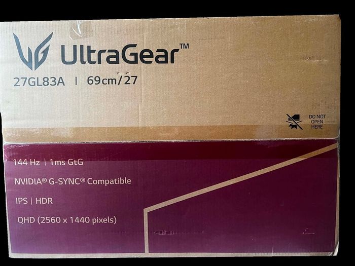LG 144hz 1440p 27GL83A UltraGear