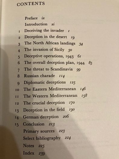 War book:'Deception in World War ll'