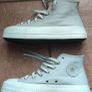 Women's Converse Chuck Taylor Lift Platform Leather High Tops  UK 6 Image 6