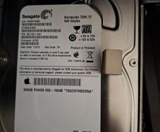 APPLE Seagate HDD 500GB 3.5' SATA (Original iMac drive)