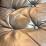 1970s Norwegian Rykken & Co Attributed Leather Lounge Chair Set Image 10