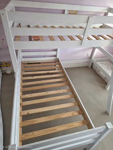 L shaped bunk bed