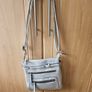 Silver Crossbody Handbag Image 4