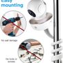 Universal Baby Monitor Mount for Arlo/Motorola Baby Monitor/Nannio Monitor/HelloBaby - Versatile for Any Other Cameras with 1/4 Screw Twist Holder Without Tools or Wall Damage Image 6