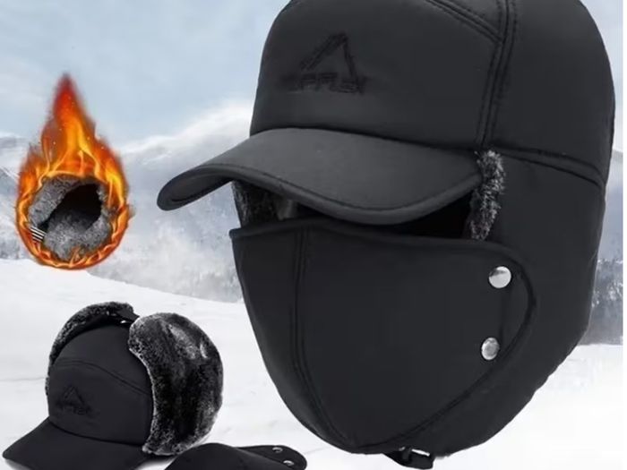 Cosy  Insulated Faux Bomber Hat