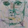 Original Art Sinead O'Connor portrait Drawing of Sinead Oconnor Image 5