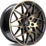 18" 666 M Bmw Type Black Alloy Wheels Bmw Vw Opel 5x120 Image 6