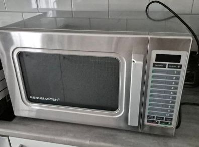 Menumaster Commercial Microwave 1000W UMLD510 Stainless Steel