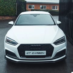 Audi A5 New splitter and custom moulded mudflaps