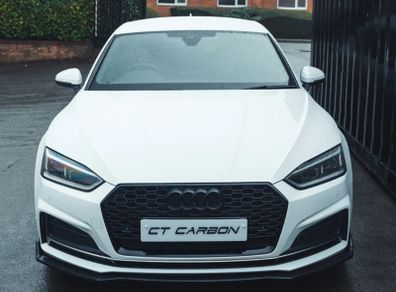 Audi A5 New splitter and custom moulded mudflaps
