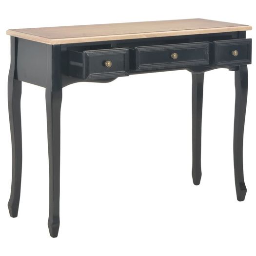 Writing Desk Grey 109.5x45x77.5 cm Wood