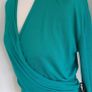 Kookai New Unworn Wrapover Jade Top Image 4