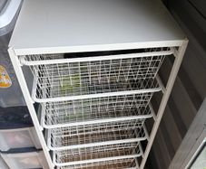 FREE IKEA ALGOT Storage Unit - 6 Wire Baskets