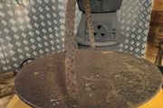 antique gypsy griddle pan