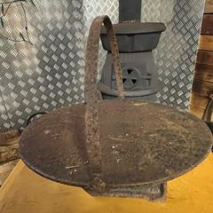 antique gypsy griddle pan