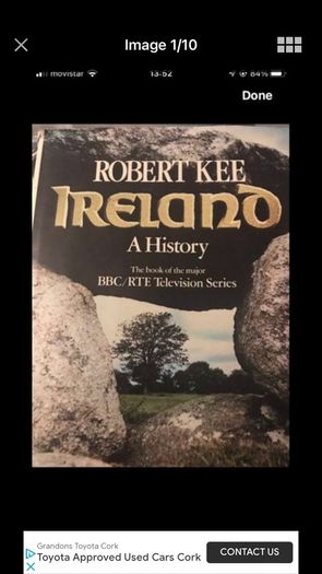 Ireland A History. Hard Back