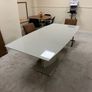 Modern High Gloss Extending Dining Table and 4 Chairs 200cm to 280cm Image 4