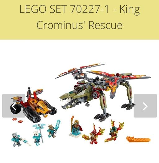 80 Euro Each!! - Lego Legends of Chima - Retired Sets