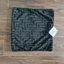 Primark Cushion Cover Black 43x43cm Image 3