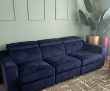 Blue Navy Couch (3 and 2 seats) NEW
