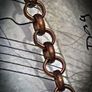 1 Copper Chain Wild Deer Jaw Viking Amulet Talisman Necklace Wasteland Bone Wearable Art Image 2