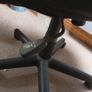 leather swivel height adjustable chair Image 2