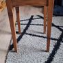 Solid Handcrafted Lamp Table Image 4