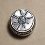 Vintage Silver Pill Box with Little Mirror Added Inside Image 2