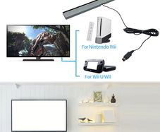 Sensor Bar USB U Console Replacement Infrared TV Ray Wired Remote Sensor Bar Reciever Inductor Game