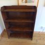 Vintage Hardwood Shelving Unit Image 2