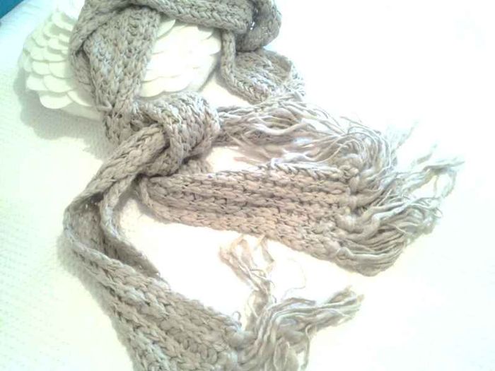 Beige Scarf