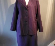 Classics purple suit, Size 24, Brand new