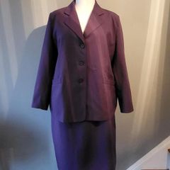 Classics purple suit, Size 24, Brand new