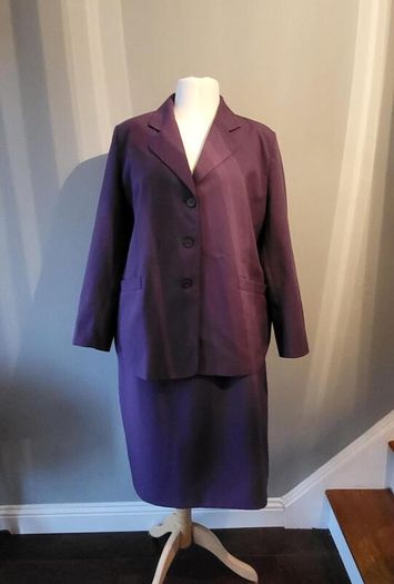 Classics purple suit, Size 24, Brand new