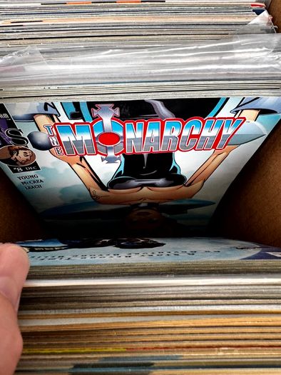 Indie Long Comic Box w 325 Comics for Sale
