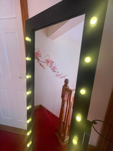 Standing Mirror with LED