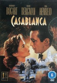 Casablanca [1942] Humphrey Bogart & Ingrid Bergman [Movie DVD] Academy Award Winner