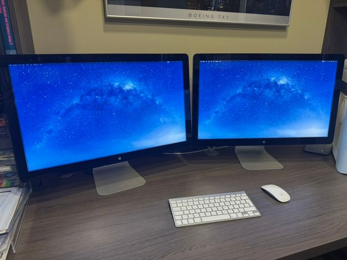 Apple 27" Thunderbolt Monitors (2)