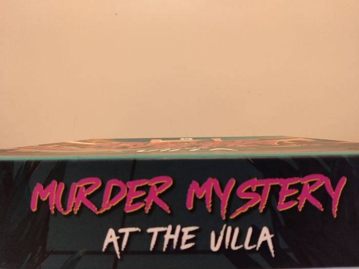 Murder Mystery At The Villa Party Game