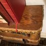 Vintage Genuine wood shelving unit Image 5