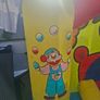 Happy Hop clown-themed bouncy castle with blower Image 5