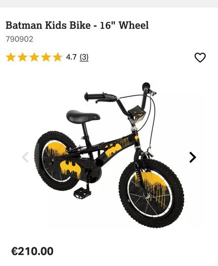 Batman Bike Package