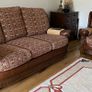 Antique Hand Carved Living Room Suite Image 3
